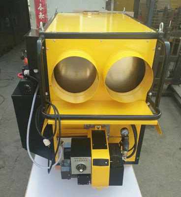 KV 5000 2 डक्ट अपशिष्ट तेल हीटर, 300 किलो चिकन प्रजनन घर पोल्ट्री के लिए