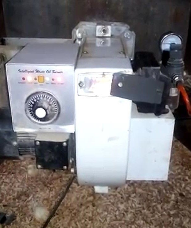 उच्च संवेदनशील KV 10 अपशिष्ट तेल बर्नर लौ डिटेक्टर के साथ समायोज्य 0
