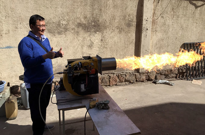 संवेदनशील KV 60 अपशिष्ट खाना पकाने के तेल बर्नर लौ डिटेक्टर के साथ पहनने के प्रतिरोध 0