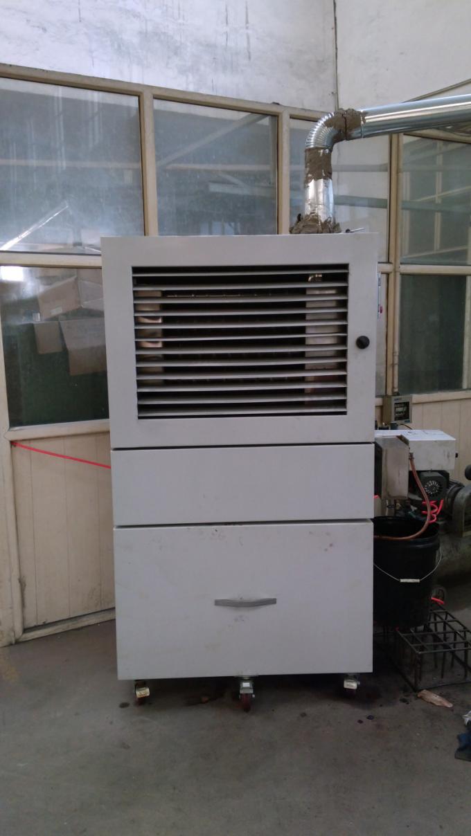 पर्यावरण के अनुकूल रसोई तेल हीटर 12000 एम 3 / एच वायु उत्पादन 0.6 Kw प्रशंसक मोटर के साथ 0